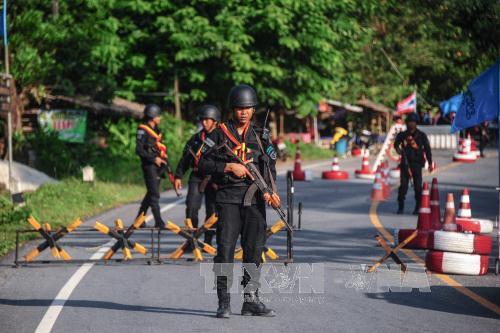 5 binh sỹ Thái Lan bị thương do bom kích nổ bằng điện thoại di động ảnh 1